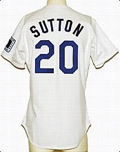 1988 Don Sutton LA Dodgers Game-Used Home Jersey (Spring Training)
