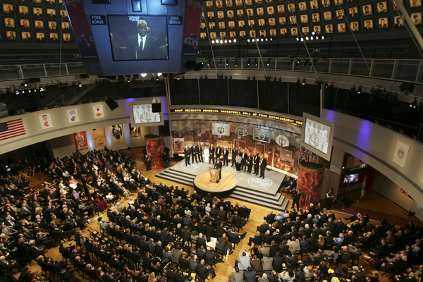 Incredible 2008 Basketball Hall of Fame Enshrinement VIP Experience