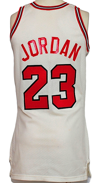 1984-1985 Michael Jordan Rookie Chicago Bulls Game-Used Home Jersey (Team LOA)