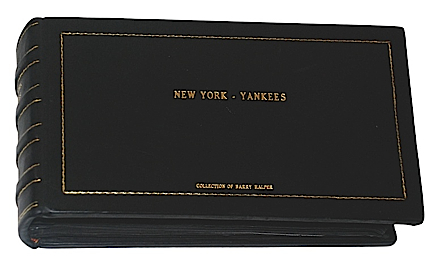 Incredible NY Yankees Autographed Photo Album with Ruth, Gehrig, Shocker & Others (JSA) (Ex-Halper)
