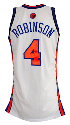 2006-2007 Nate Robinson New York Knicks Game-Used Home Jersey