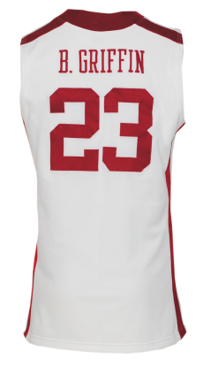 2008-2009 Blake Griffin Oklahoma Sooners Game-Used Home Jersey