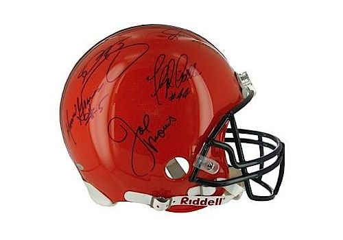  Syracuse Football Greats 10 Signature Syracuse Authentic Helmet (Steiner COA)