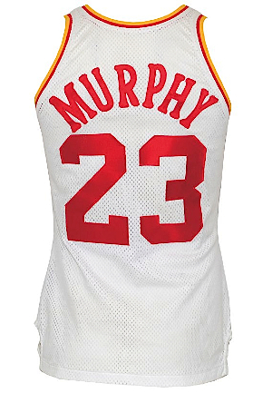 1982-83 Calvin Murphy Houston Rockets Game-Used Home Jersey (Final Season) (Murphy LOA)