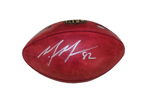 Mario Manningham Autographed NFL Duke Football