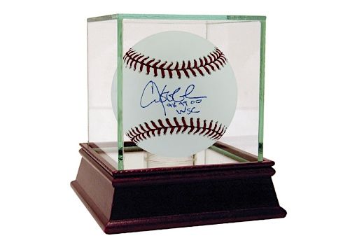 Chuck Knoblauch MLB Baseball w/ "98, 99, 00 WSC" Insc. (MLB Auth)