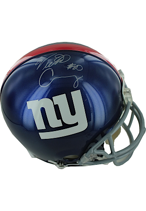 Victor Cruz Autographed New York Giants Helmet (Steiner COA)