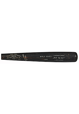 1955 Gil Hodges Brooklyn Dodgers World Series Game-Used Bat (PSA/DNA Graded GU9 • Championship Season • Sourced From Hodges Family • Apparent Photo-Match)