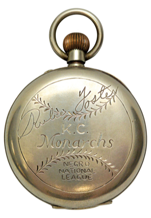 Early 1920s Rube Foster Kansas City Monarchs Negro National League Argentina Depose Pocket Watch