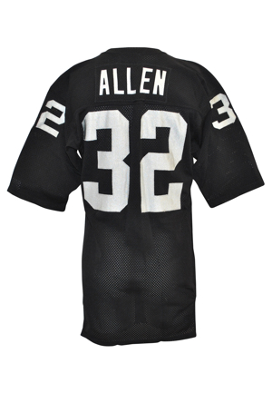 1982-84 Marcus Allen Rookie Era Los Angeles Raiders Game-Used Home Jersey (Rare)