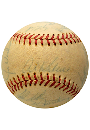 1970s Detroit Tigers Team-Signed OAL Baseball & Single-Signed Al Kaline OAL Baseball (2)(JSA)