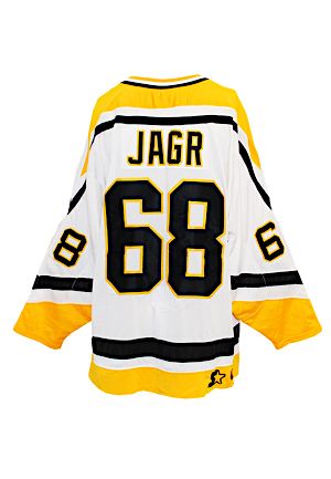 1990s Jaromir Jagr Pittsburgh Penguins Game-Used Home Jersey