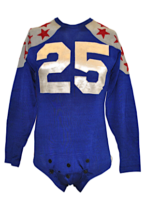 1940 Herman Rohrig NCAA All-Stars Vs NFL Champions Game-Used Durene Jersey (Family Provenance)