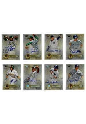 2013 Topps Baseball "Five Star" LE Near-Complete Set Autographed Cards Featuring Koufax, Banks, Palmer & Many Others (82)(JSA)