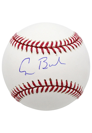 George H.W. Bush Single-Signed OML Baseball (JSA • PSA/DNA Graded 10)