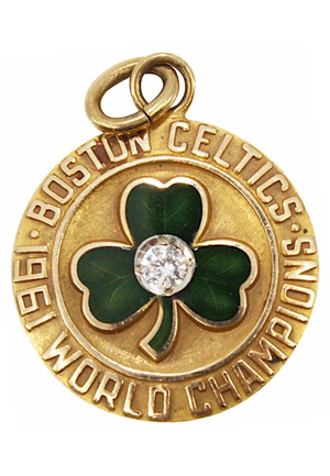 1961 Boston Celtics World Champions Charm (Rare)