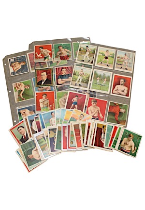 Large Grouping Of Boxing & Miscellaneous Sport Vintage Cards