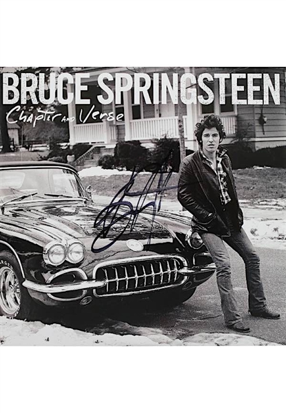 Bruce Springsteen Autographed "Chapter And Verse" Album