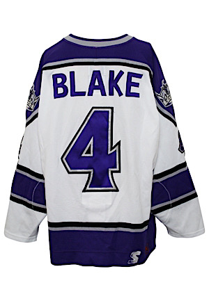 1998-99 Rob Blake Los Angeles Kings Game-Used Jersey (Photo-Matched To Multiple Games)