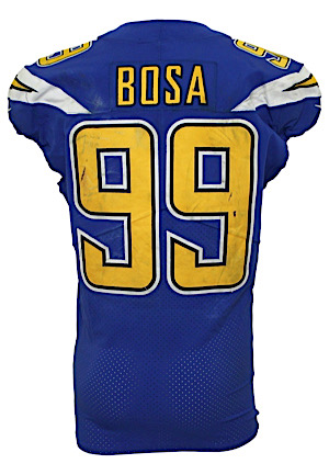 2017 Joey Bosa San Diego Chargers Game-Used "Color Rush" Jersey (Photo-Matched & Graded 10 • Chargers & Fanatics COA)