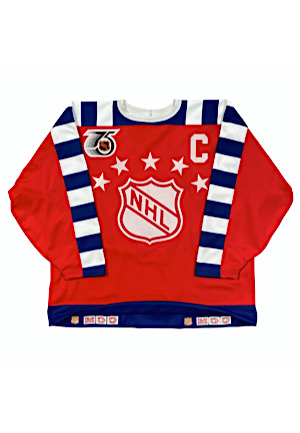 1992 Wayne Gretzky NHL All-Star Game-Used & Autographed "Goal" Jersey (Photo-Matched • Full JSA)