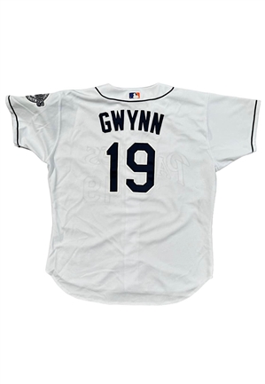 2001 Tony Gwynn SD Padres Game-Used Jersey (Final Season)