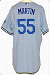 2007 Russell Martin Los Angeles Dodgers Game-Used Road Jersey (All-Star Season)