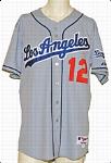 2006 Jeff Kent Los Angeles Dodgers Game-Used Road Jersey