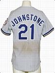 1980 Jay Johnstone LA Dodgers Game-Used Road Jersey