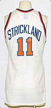 Lot Detail - 1989-1990 Rod Strickland NY Knicks Game-Used Home Jersey