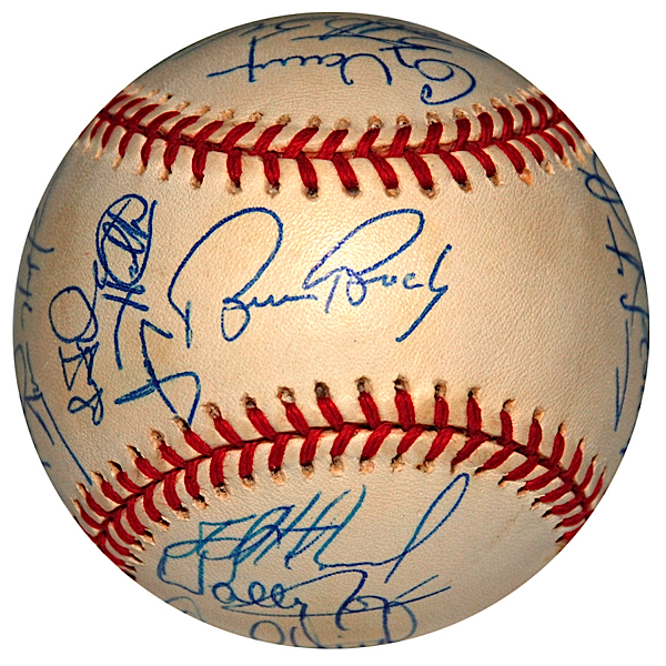 1984 San Diego Padres NL Champs Team Signed World Series Baseball Tony —  Showpieces Sports