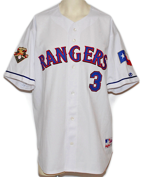Alex Rodriguez autographed jersey Texas Rangers 100% Authentic MLB Baseball  #3