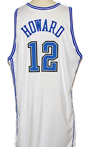 Lot Detail - 2004-2005 Dwight Howard Rookie Orlando Magic Game-Used Home  Jersey