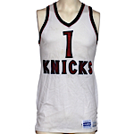 Late 1970s NY Knicks Home and Road Game-Used Jerseys (2)
