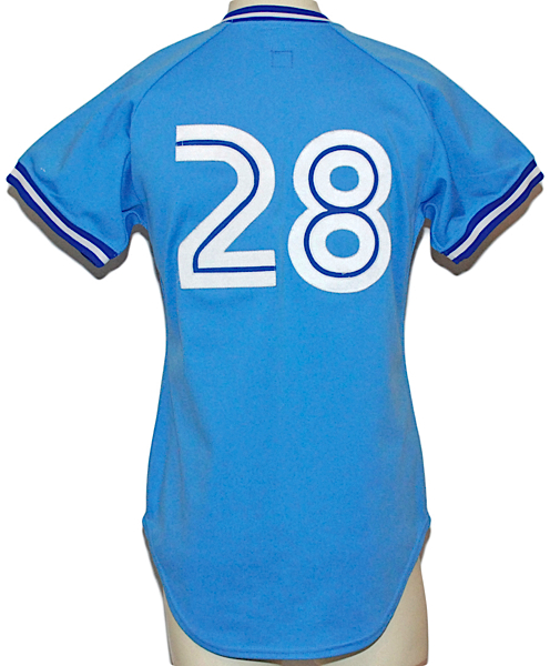 Lot Detail - 1987 Lou Thornton Toronto Blue Jays Game-Used Road Jersey