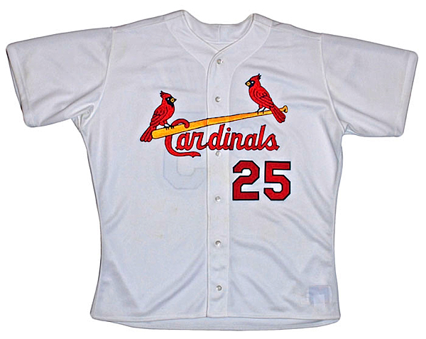 Lot Detail - 1999 Mark McGwire St. Louis Cardinals Game-Used Home
