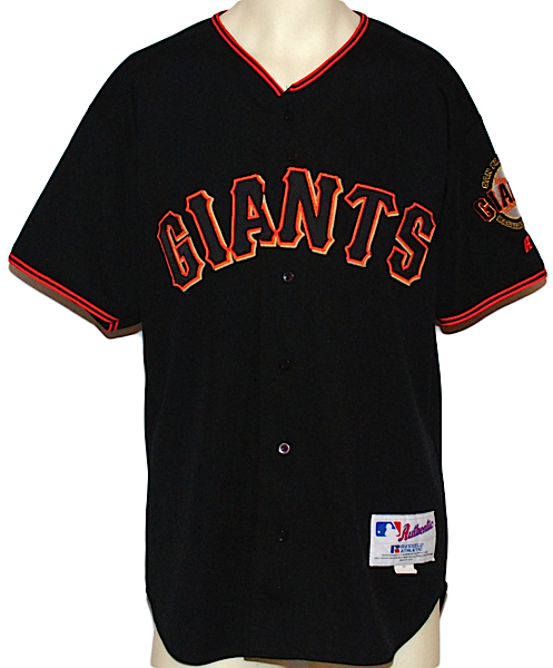 Lot Detail - 1999 Barry Bonds Game Used San Francisco Giants Turn Ahead the  Clock Jersey Used on 7/21/1999
