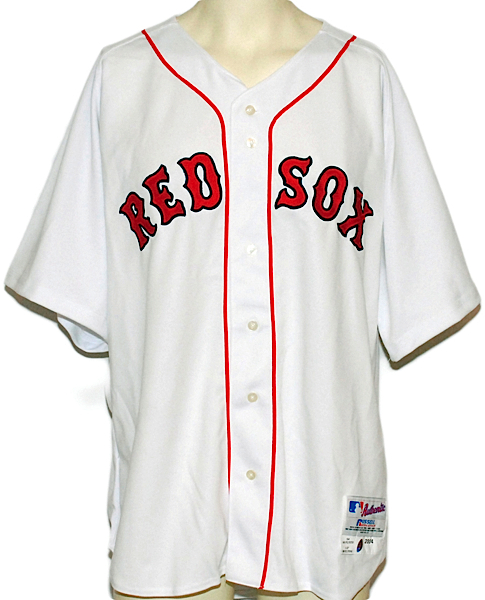 Lot Detail - 2004 Manny Ramirez Boston Red Sox Game-Used Home Jersey  (Championship Season) (Manny Ramirez LOA)