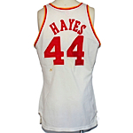 Early 1980s Elvin Hayes Houston Rockets Game-Used Home Jersey (Scarce)