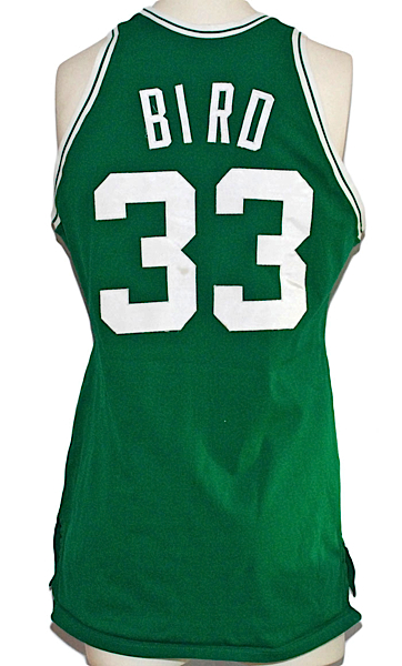 Larry Bird Autographed Green Boston Celtics Jersey  