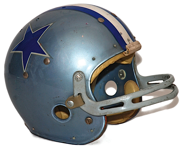 Lot Detail - Circa 1967 Jerry Rhome Dallas Cowboys Game-Used Suspension  Helmet