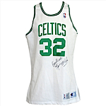 1991-1992 Kevin McHale Boston Celtics Game-Used & Autographed Home Jersey (JSA)