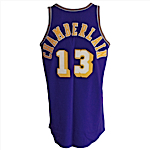 Circa 1972 Wilt Chamberlain Los Angeles Lakers Game-Used & Autographed Road Jersey (JSA)