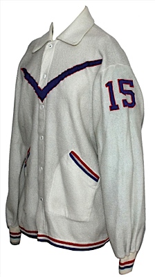 Circa 1959 Dick McGuire Detroit Pistons Warm-Up Jacket (Very Scarce)