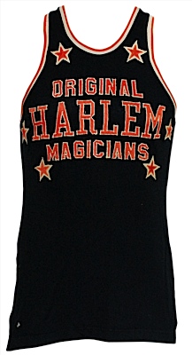 1950s #36 Original Harlem Magicians Game-Used Jersey Attributed to Meadowlark Lemon