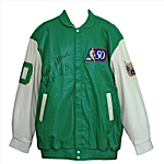 1997 Robert Parrish 50 Greatest Ceremony Worn & Autographed Jacket (JSA) (Pristine Provenance)
