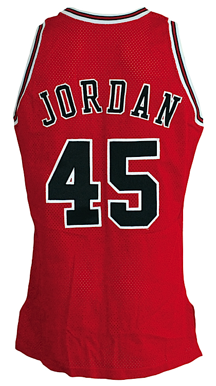 michael jordan number 45