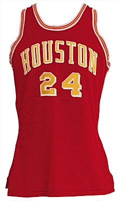 Circa 1973 Jack Marin Houston Rockets Game-Used Road Jersey