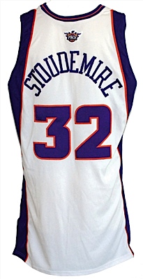 2005-2006 Amare Stoudemire Phoenix Suns Game-Used Home Jersey