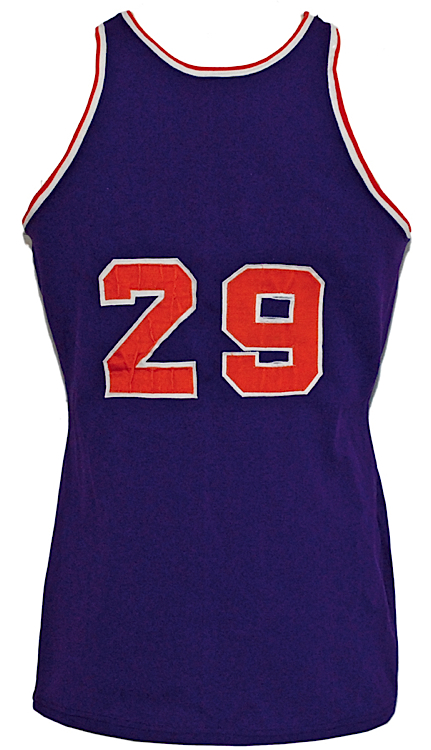 Lot Detail - Circa 1970 Paul Silas Phoenix Suns Game-Used Road Jersey with  1975 Game-Used All-Star Shorts (2)